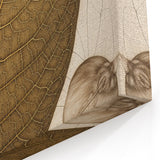 Minimalist Brown Leaf Art - Botanical Close-Up Leaf Photography Print