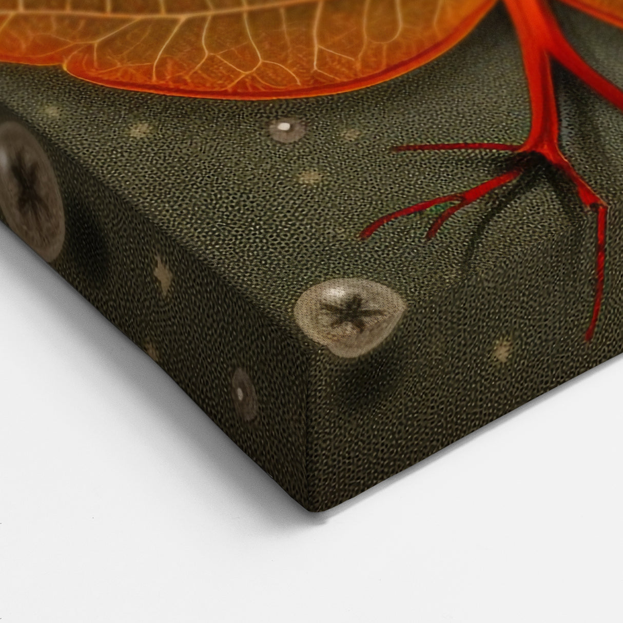 Mystical Leaf Art Print - Nature-Inspired Botanical Wall Decor Design