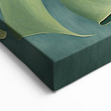 Modern Monstera Leaf Art Print - Elegant Botanical Wall Decor Design