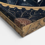 Golden Leaf Wall Art - Botanical Close-Up Leaf Photography Print