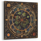 Nature Leaf Prints - Celestial Green Leaves Botanical Art Decor