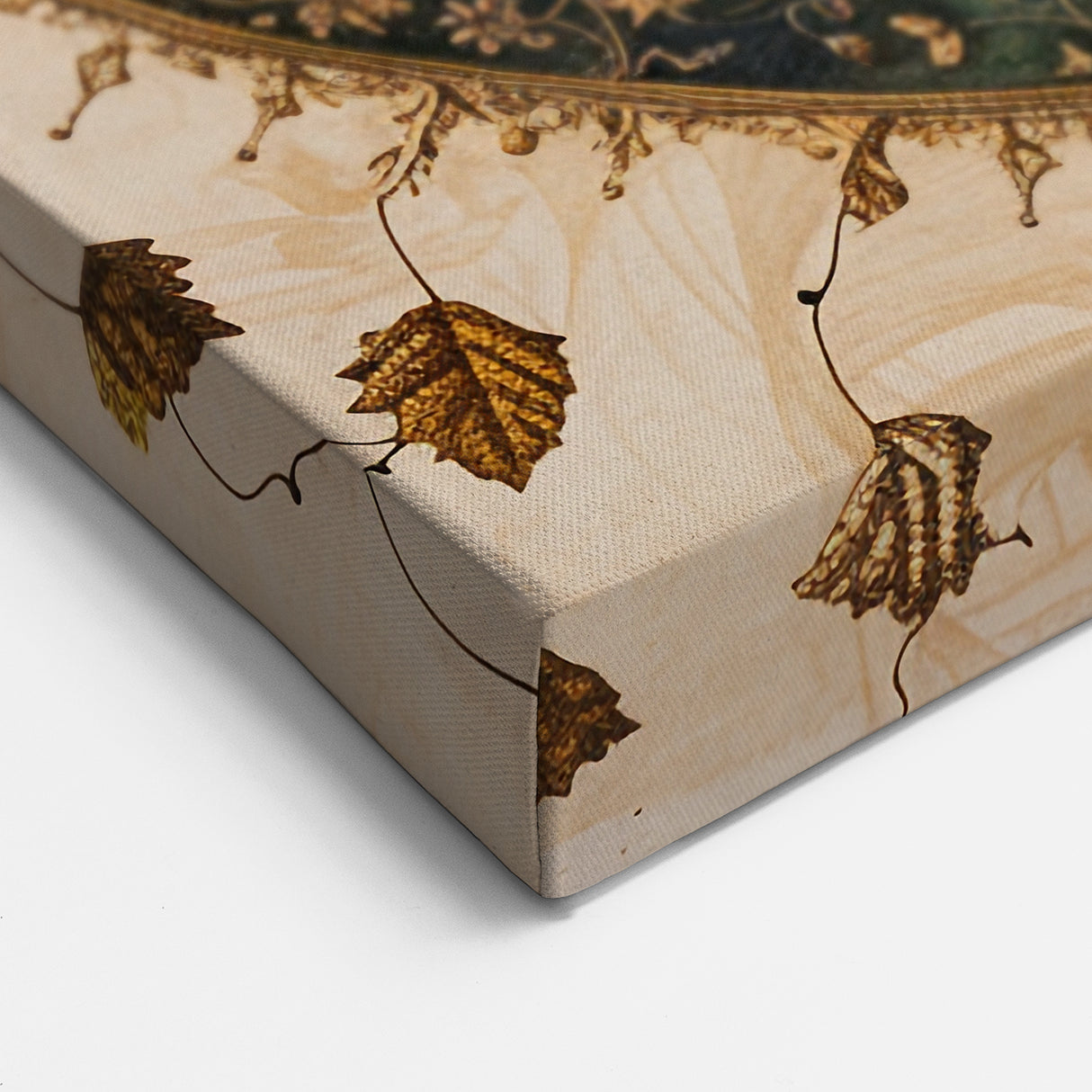 Botanical Leaf Art - Green Leaf Close-Up Wall Decor Print