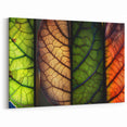 Seasonal Leaf Photography - Vibrant Close-Up Leaf Wall Art Print