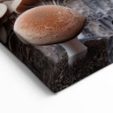 Mystical Mushroom Macro Art – Earthy Nature Closeup Wall Decor Print