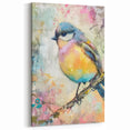 Vibrant Bird Animal Wall Art - Wildlife Painting for Home Decor