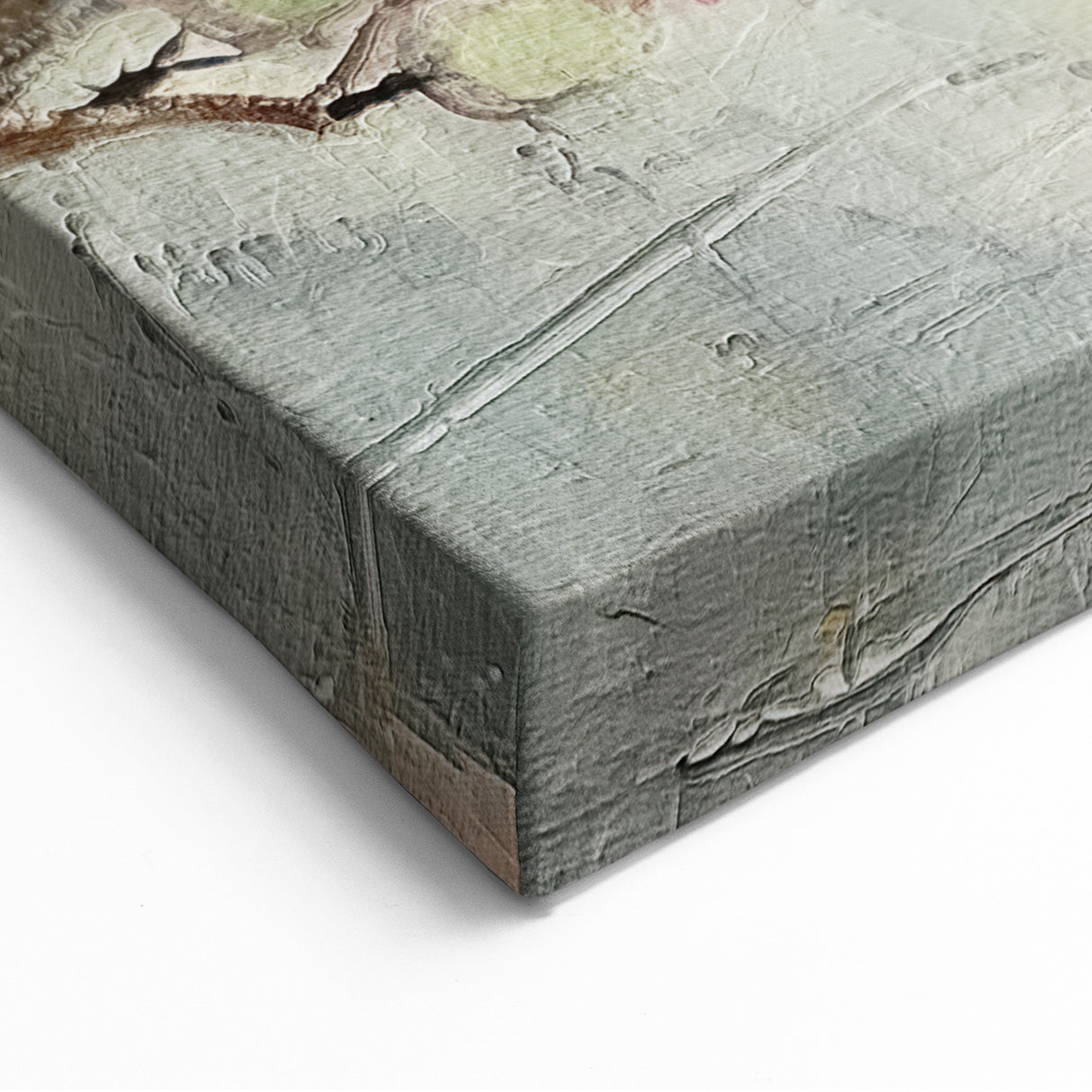 Blush Pink Bird Wildlife Painting - Animal Canvas Wall Art for Home Decor