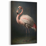 Graceful Flamingo Wildlife Painting - Animal Canvas Wall Art for Home