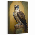 Regal Osprey Wildlife Painting - Animal Canvas Wall Art for Home Decor