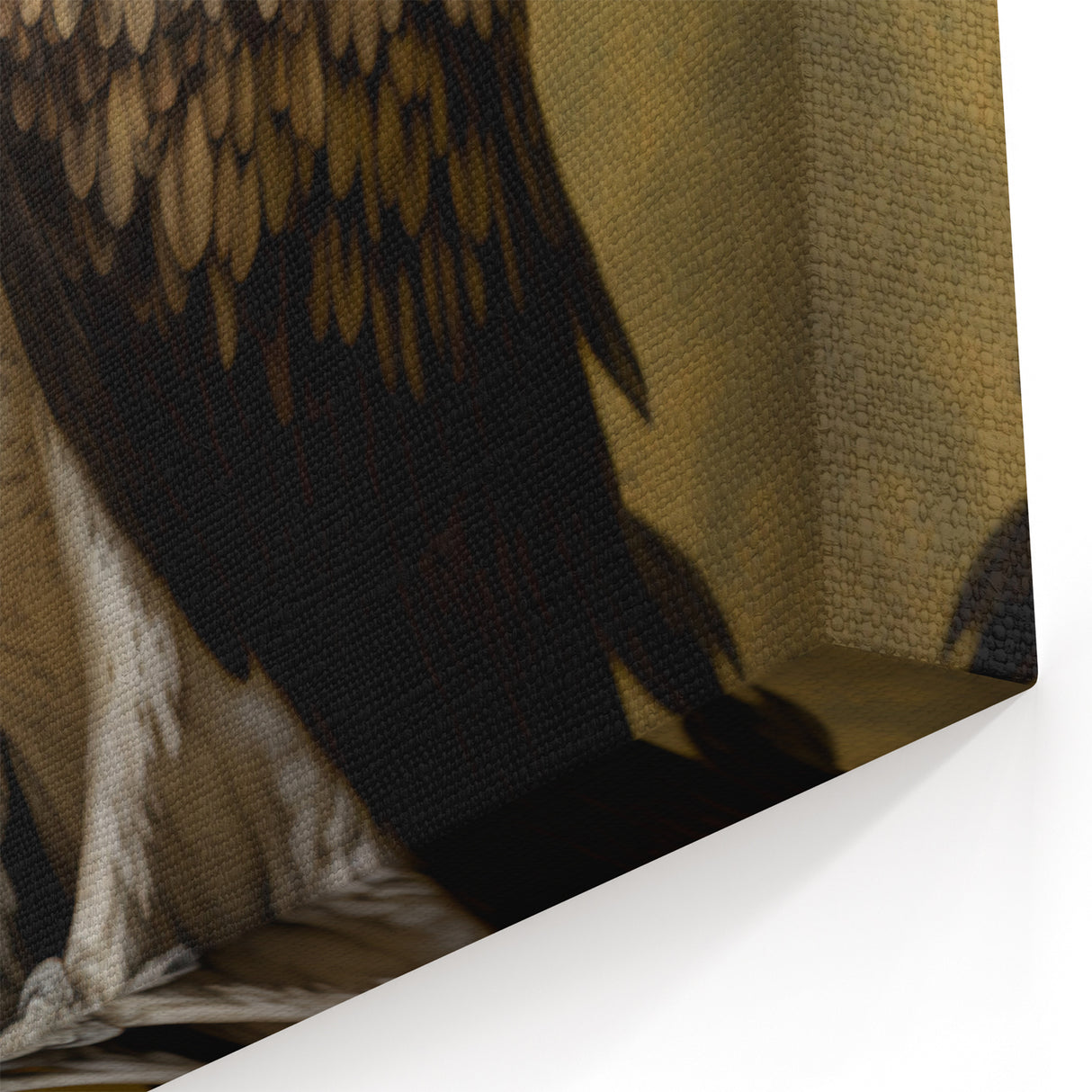 Regal Osprey Wildlife Painting - Animal Canvas Wall Art for Home Decor