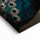 Majestic Peacock Wildlife Painting - Animal Canvas Wall Art for Home Decor