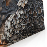 Abstract Coral Macro Photography Wall Art – Nature’s Unique Details