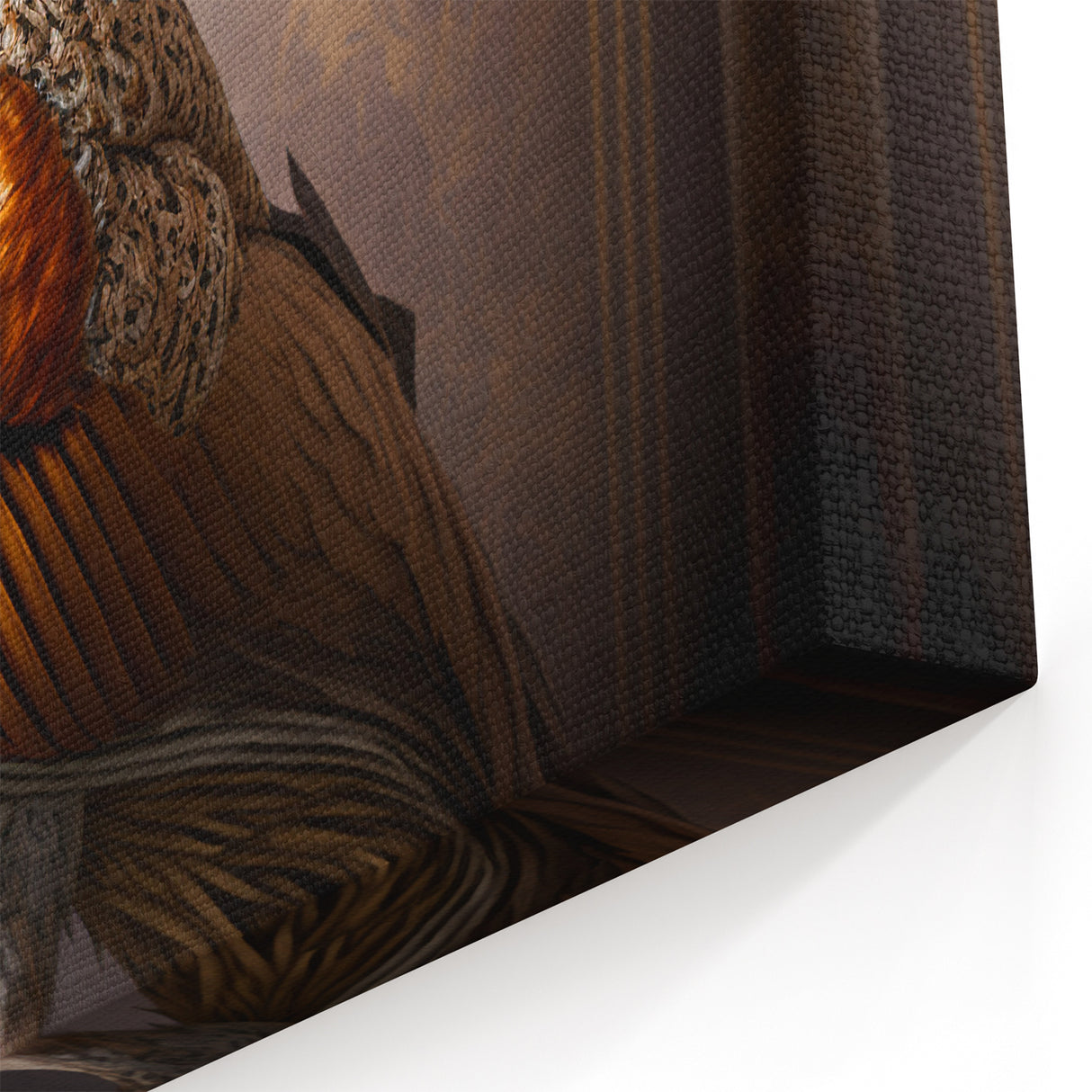 Elegant Pheasant Wildlife Painting - Animal Canvas Wall Art for Home