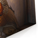 Elegant Pheasant Wildlife Painting - Animal Canvas Wall Art for Home