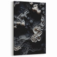 Monochrome Organic Closeup Wall Art – Modern Nature-Inspired Design