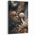 Mystical Mushroom Closeup Wall Art – Nature's Macro Textures
