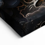 Mystical Mushroom Closeup Wall Art – Nature's Macro Textures