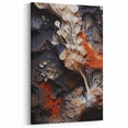 Dynamic Fungi Macro Wall Art – Earthy Textures and Vibrant Hues