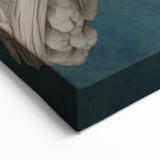 Regal Snowy Owl Wildlife Painting - Animal Canvas Wall Art for Home Decor