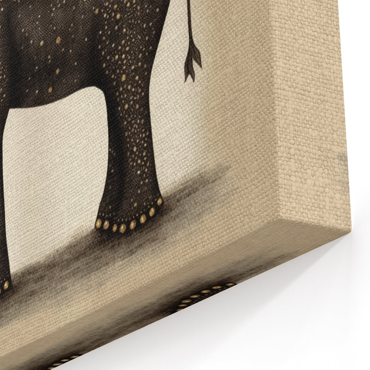 Elegant Elephant Art - Wildlife Painting Wall Art for Home Decor