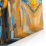 Abstract Horse Portrait - Wildlife Painting Wall Art for Modern Decor