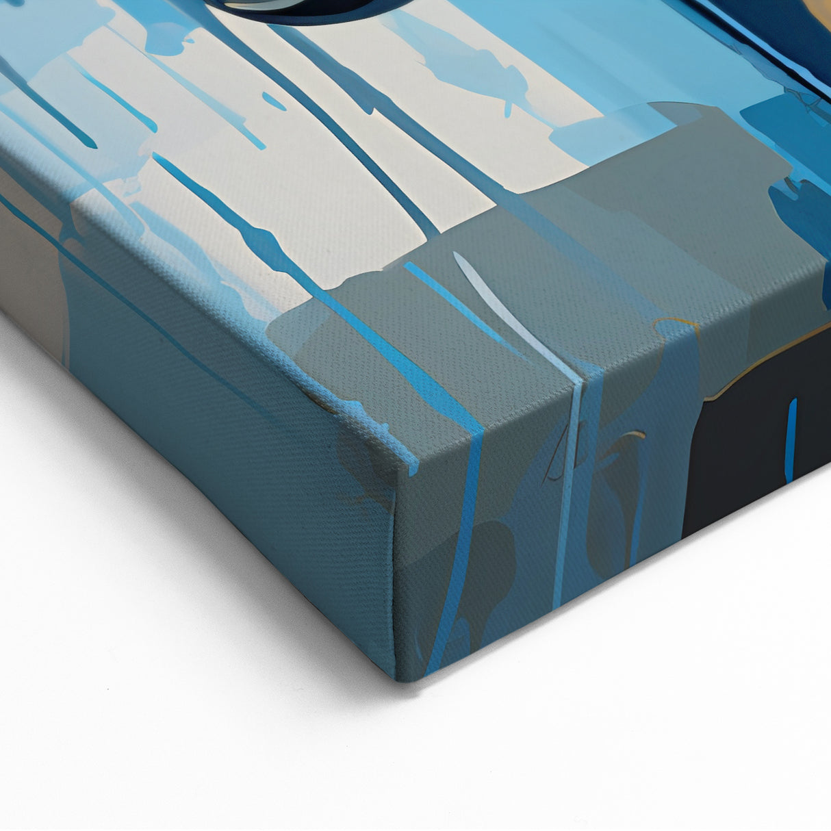 Abstract Horse Portrait - Wildlife Painting Wall Art for Modern Decor