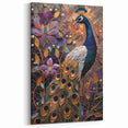 Luxurious Peacock Mosaic - Wildlife Art Prints for Elegant Home Decor