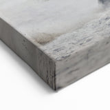 Majestic White Horse in Desert - Wildlife Photography Wall Art