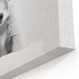 Bathroom Wall Decor - Cute Fox Artwork
