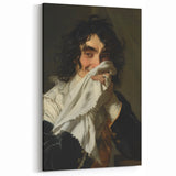 Bathroom Wall Art - Classic Portrait with Modern Vintage Style
