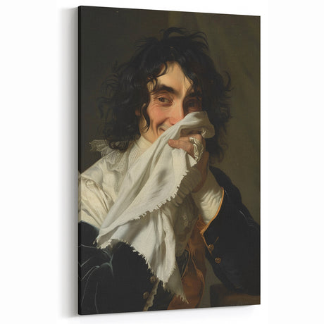 Bathroom Wall Art - Classic Portrait with Modern Vintage Style
