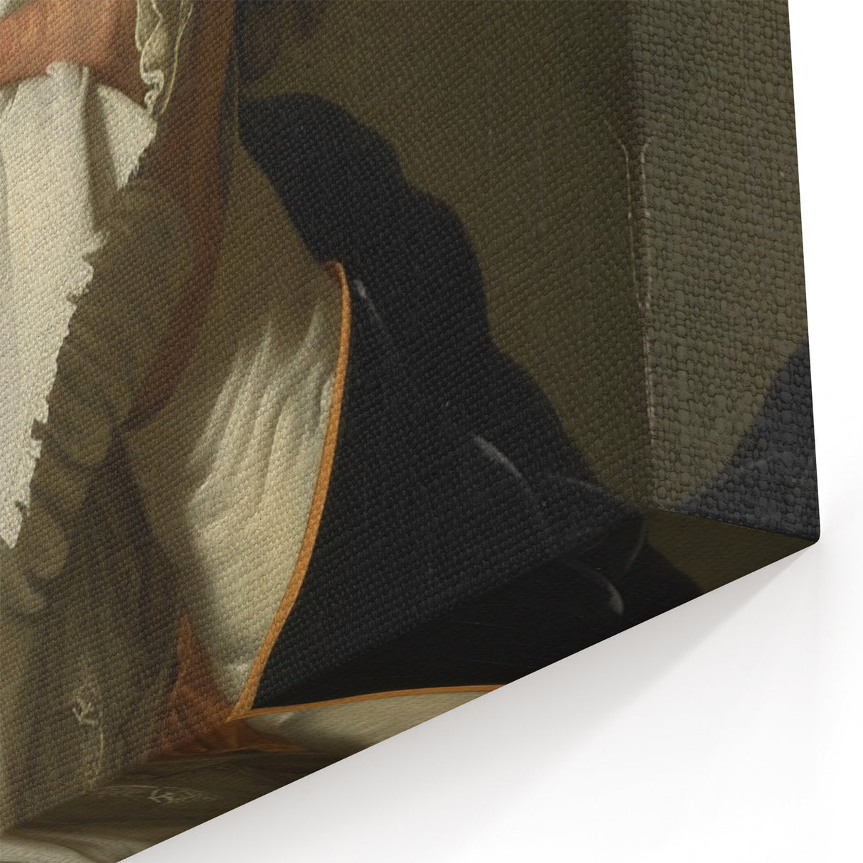 Bathroom Wall Art - Classic Portrait with Modern Vintage Style