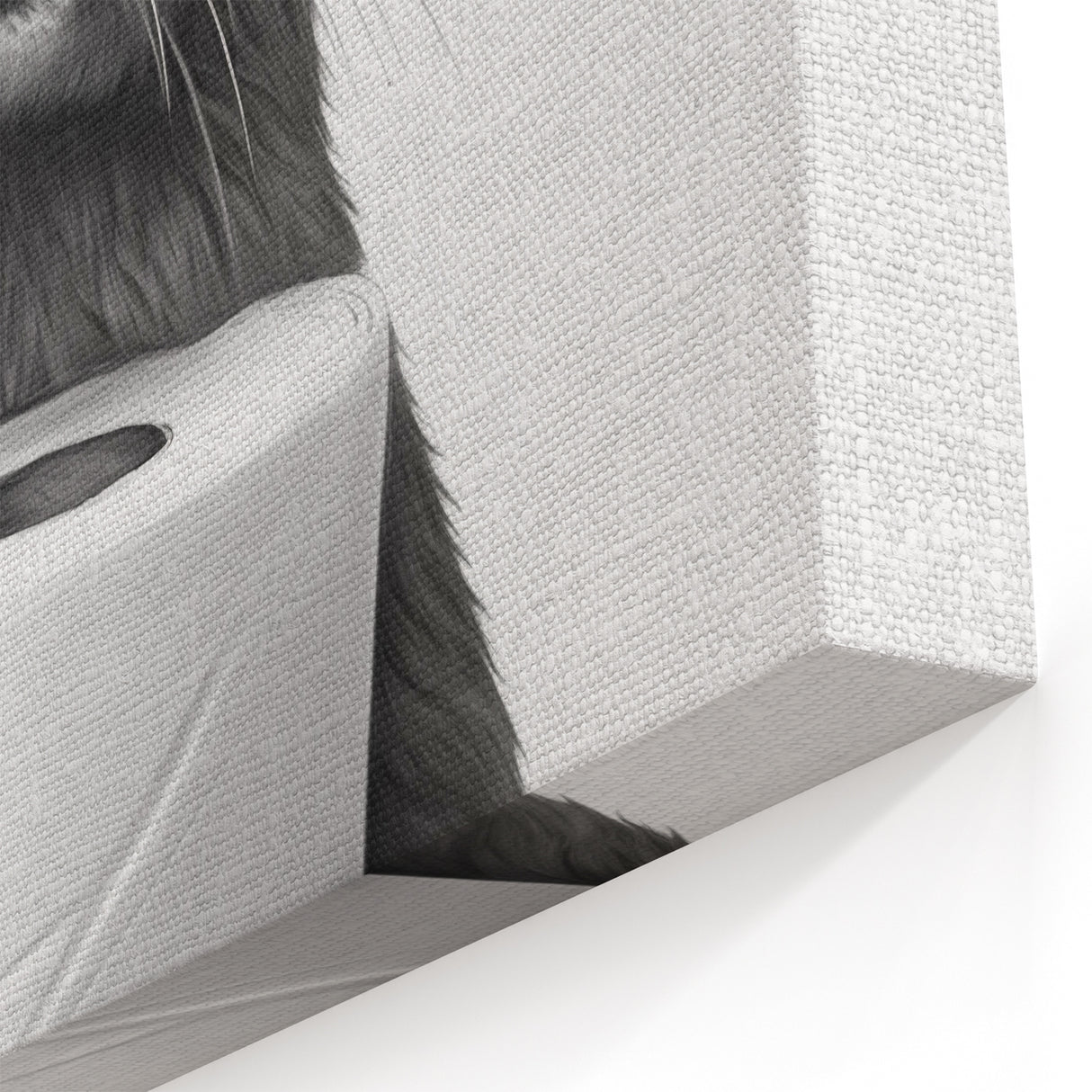 Bathroom Artwork - Minimalist Otter Holding Toilet Roll Wall Decor