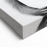 Raccoon Bathroom Wall Art - Modern Black and White Bathroom Decor