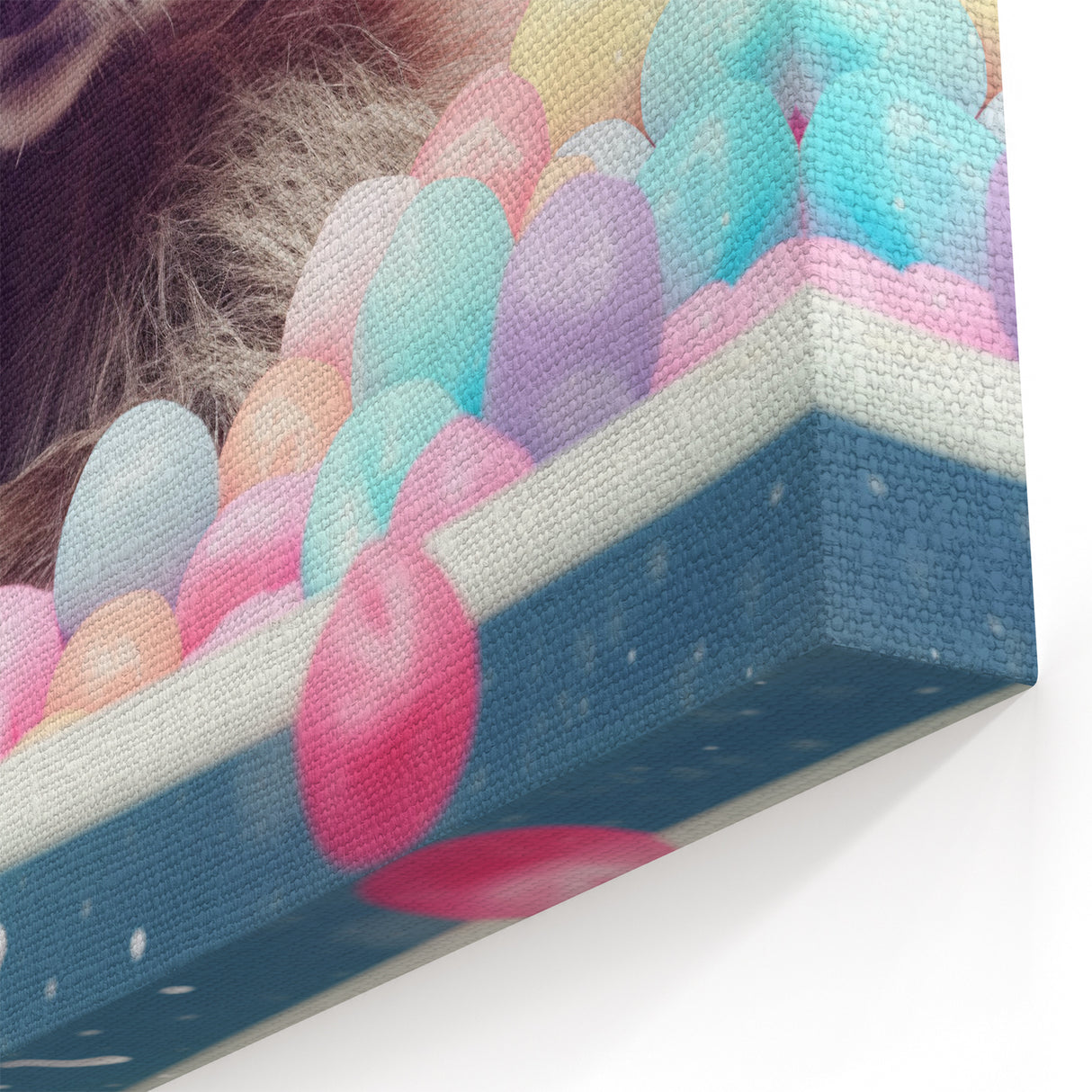 Colorful Raccoon Bathroom Wall Art - Fun and Vibrant Bathroom Decor