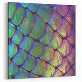 Shimmering Snake Scales Wildlife Photography - Animal Wall Art