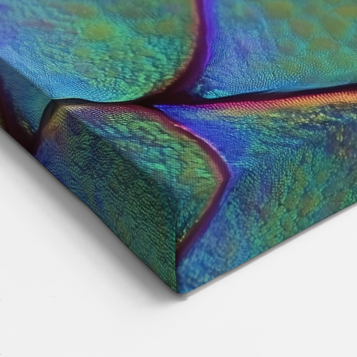 Shimmering Snake Scales Wildlife Photography - Animal Wall Art