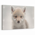 Adorable Wolf Pup Wall Art - Perfect for Kids Room Decor