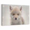 Adorable Wolf Pup Wall Art - Perfect for Kids Room Decor