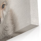 Adorable Wolf Pup Wall Art - Perfect for Kids Room Decor