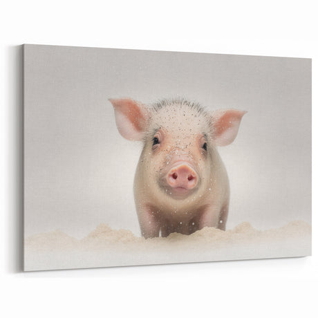 Adorable Piglet Wall Art - Perfect for Kids Room Decor