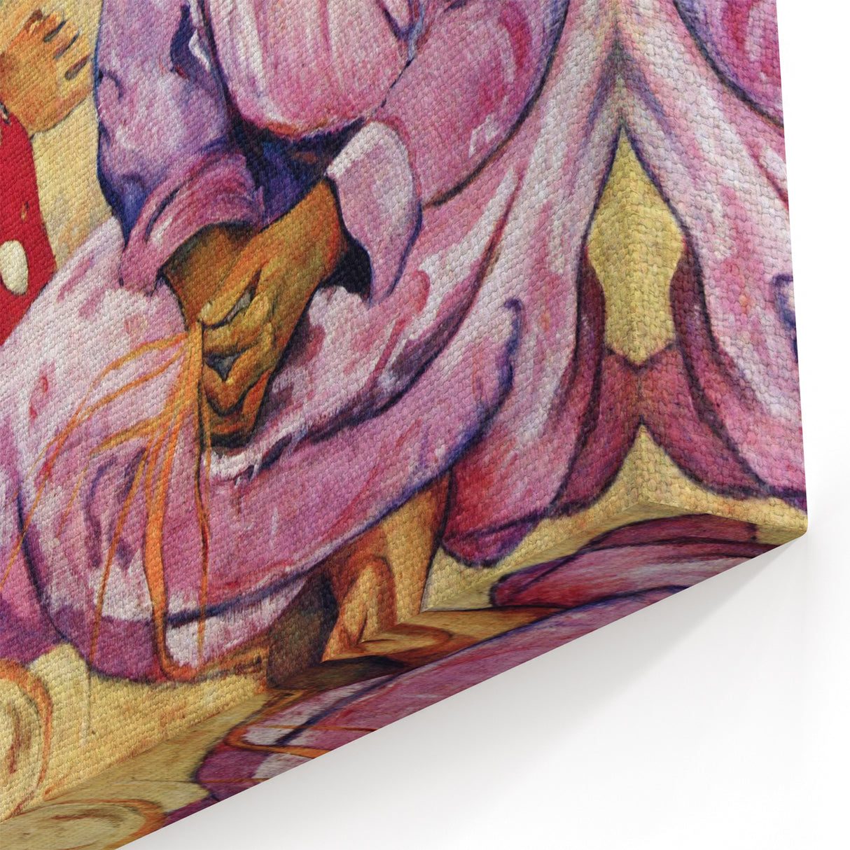 Abstract Modern Art of Tahitian Women - Vibrant Contemporary Wall Decor
