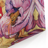 Abstract Modern Art of Tahitian Women - Vibrant Contemporary Wall Decor