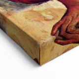 Abstract Modern Art of Tahitian Women - Vibrant Contemporary Wall Decor