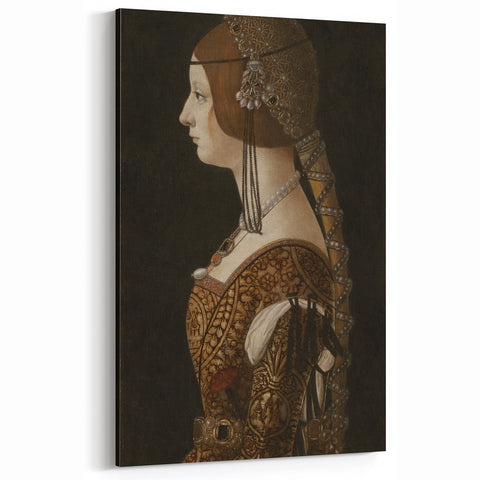 Bianca Maria Sforza Renaissance Art Print – Classic Elegance