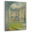 Renaissance Courtyard Art Print by Lajos Csordák – Serene Masterpiece