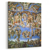 Michelangelo's The Last Judgment Art Print – Renaissance Masterpiece