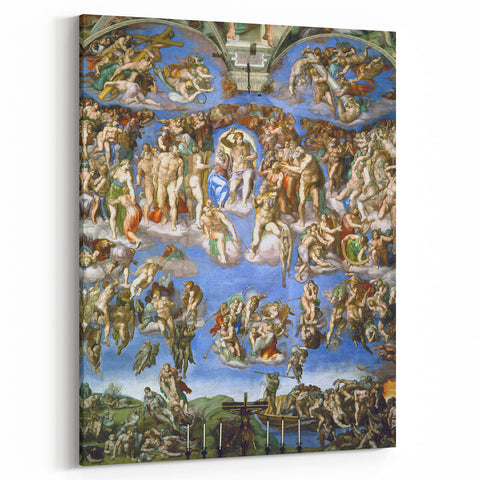 Michelangelo's The Last Judgment Art Print – Renaissance Masterpiece