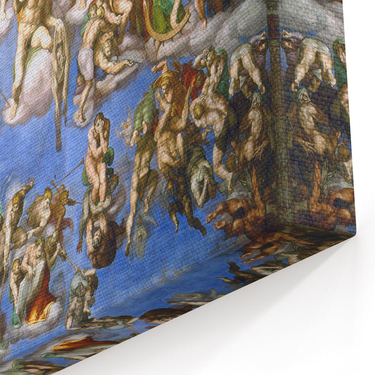 Michelangelo's The Last Judgment Art Print – Renaissance Masterpiece