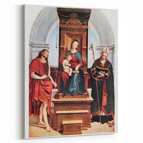 Renaissance Art Prints: Raphael's Ansidei Madonna Masterpiece
