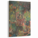 Abstract Cactus Art by Paul Klee - Modern Prints for Contemporary Decor